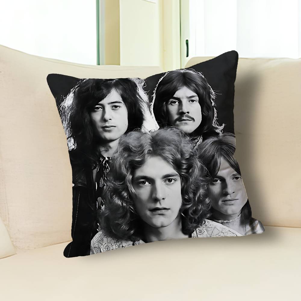 L-Led Z-Zeppelins-ES Pillow Cases for Bedroom Living Room Sofa Home Decor Polyester Cushion Cover with Zipper