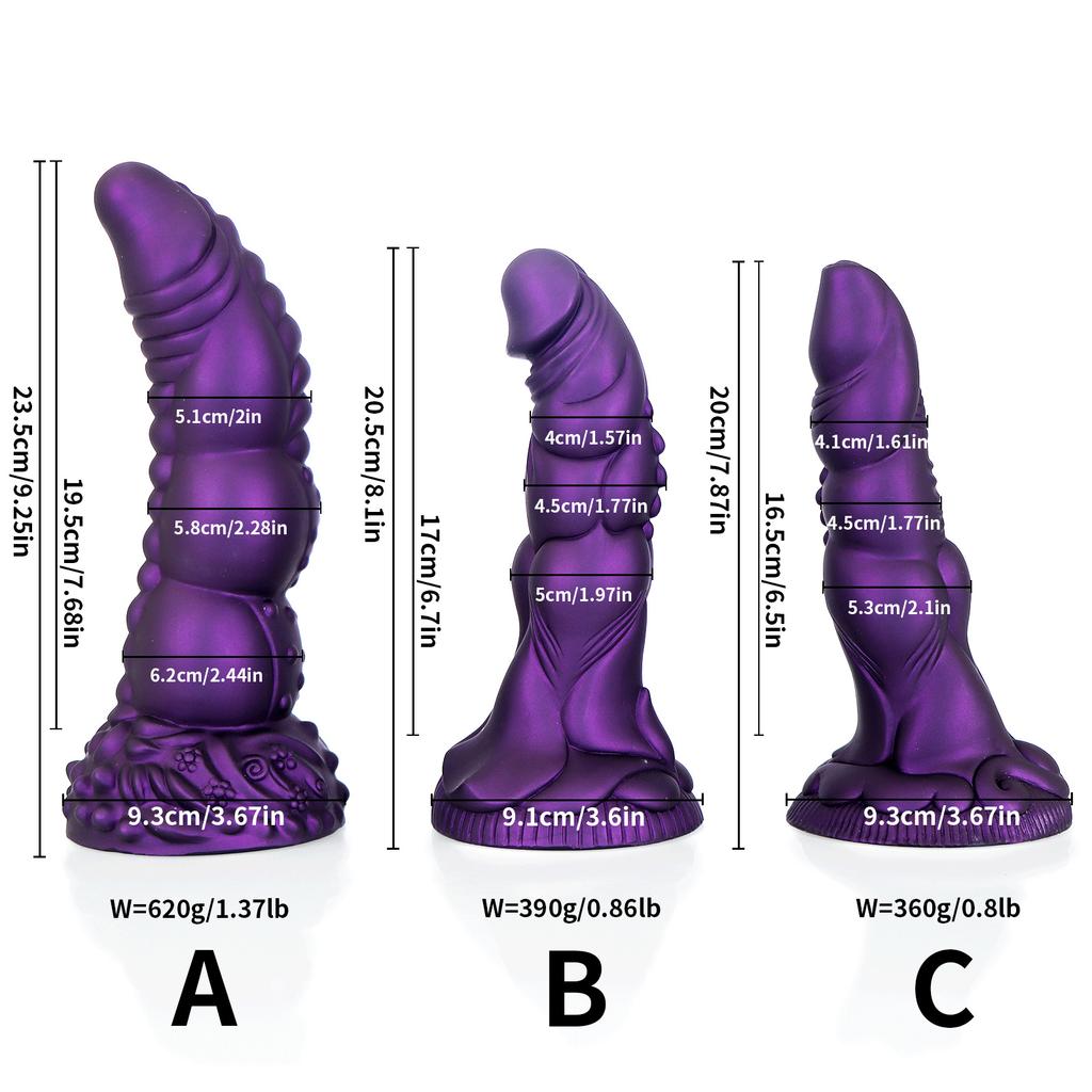 3 Style Liquid Silicone Shaped Penis Butt Plug Simulation Back Court Expansion Dildo Adult Masturbation Sex Toy Products