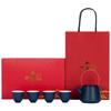 Elegant Ceramic Kung Fu Tea Set for Weddings and Corporate Gifts