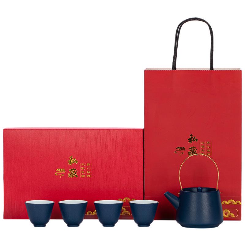 Elegant Ceramic Kung Fu Tea Set for Weddings and Corporate Gifts