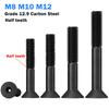 Half teeth Grade 12.9 Carbon Steel Flat Countersunk Head Allen Screws M8 M10 M12 Hex Socket Flat Head Screw Bolt For Furniture