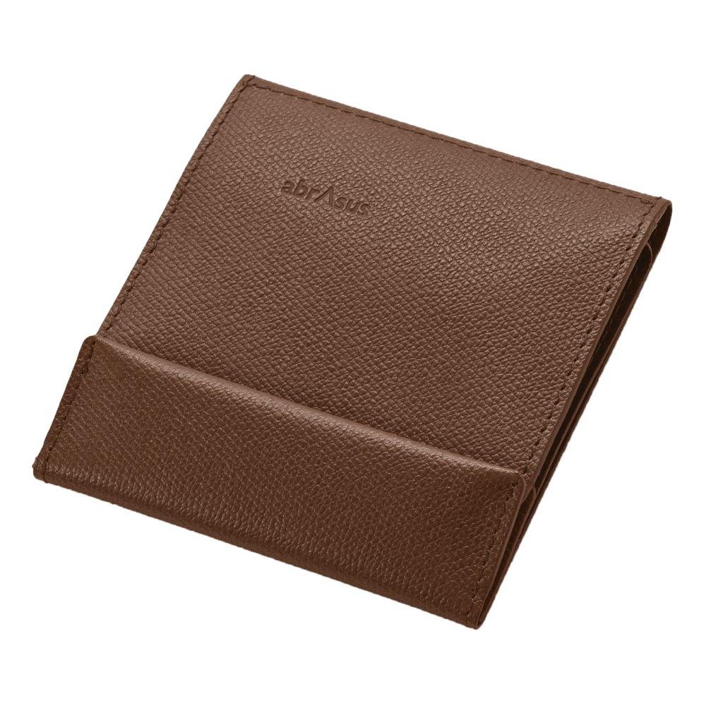 

Thin Wallet Leather Thin Wallet Made in Japan Brown [Abrasus] Men s Women s коричневий