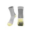 Men's Non-Slip Mid-Calf Football Socks with Thickened Towel Bottom and Silicone Grip