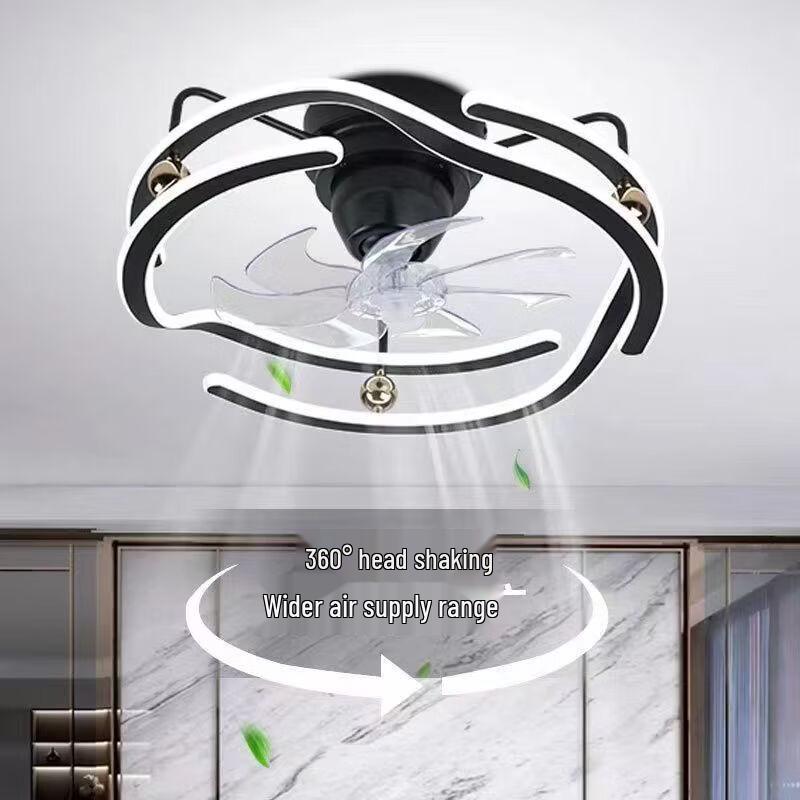 Meng Pao Light Luxury Bedroom Fan Light