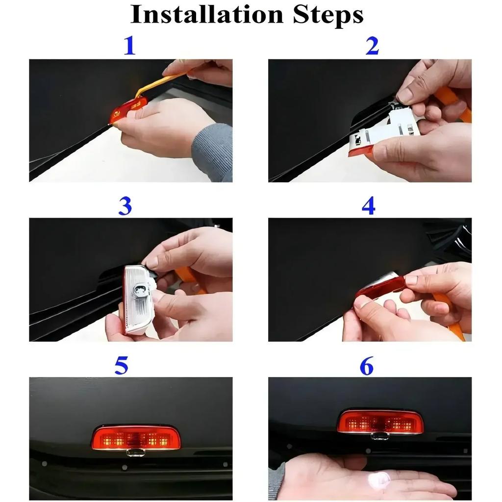 2PCS car LED logo door projection welcome light for VW R Golf 5 6 7 GTI GTD GTE 7N Touareg CC Passat B6 B7 B8 B9 C6 C7 C8 Tiguan