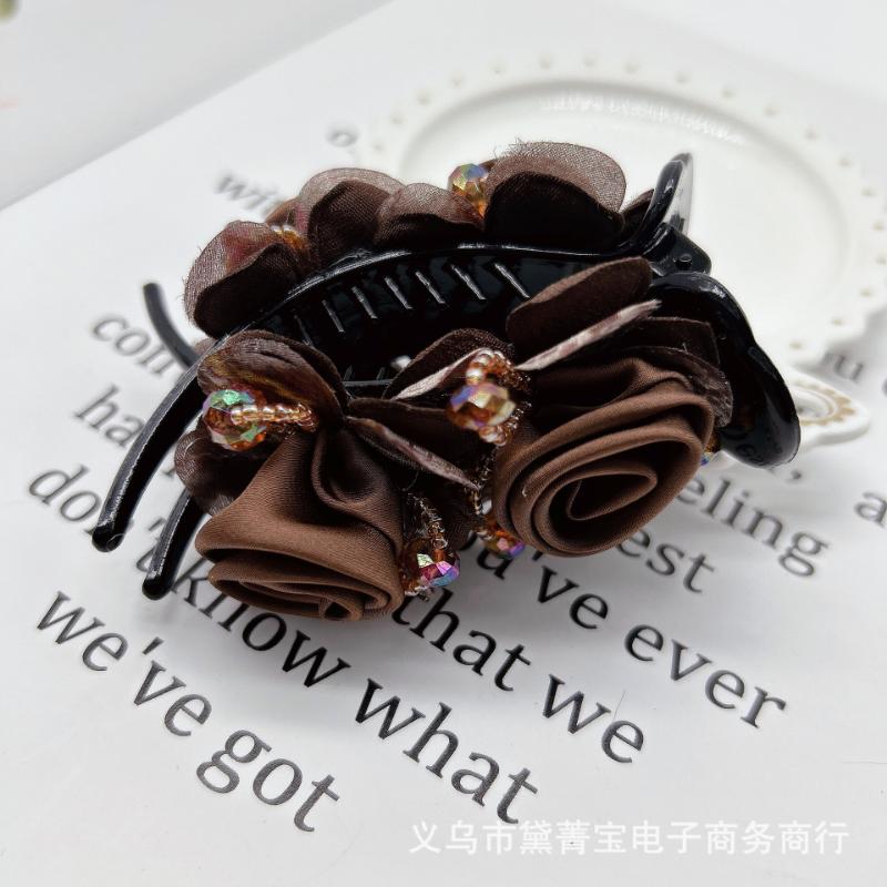 High-end Hårnål Hodeplagg Kvinners Høy Hestehale Klemme Bakhodet Hårklemme Temperament Hårnål