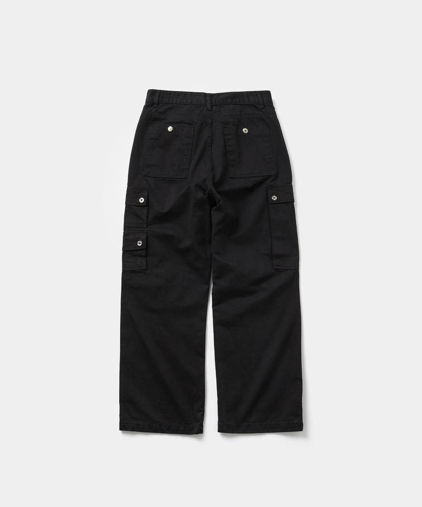 Laikeueomojeu Washed Cargo Pants_Black