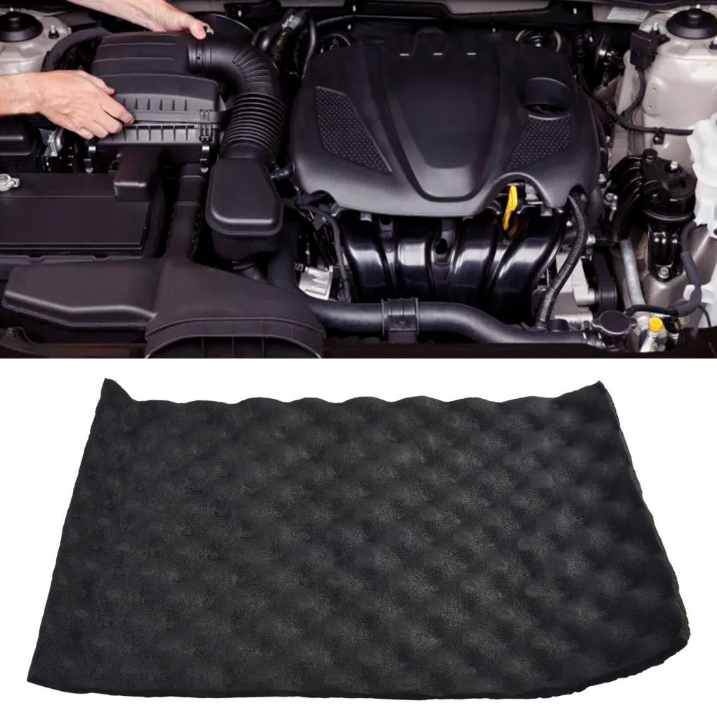 1 PCS Sound Deadener Matte Schaum Reduziert Motor Lärm