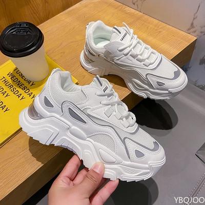 Ladies New Casual Shoes Breathable White Shoe Thick Soled Comfort Sneakers Trendy Versatile Women's Shoes Zapatos Mujer