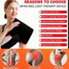 120 LED Beads Red Light Therapy Waist Belt - Multi-Area Heating Beauty Device