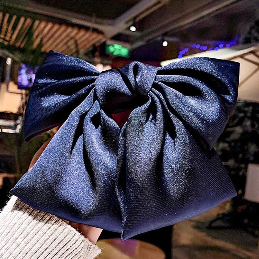 3 Pieces Bow Hair Clip Haircut Decor Universal Simple Style Dressing Ornament Hairs Tying Clamp Bowknot Headdress Prop