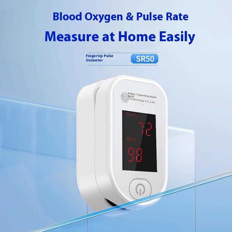 Fingerclip-Oximeter Blutsauerstoffsättigungsdetektor Haushalt Herzfrequenz- und Pulserkennung