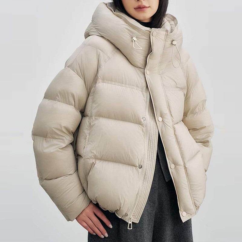 Pinghu Daunenjacke Damen neue Winterjacke kurz Damen leicht und dünn