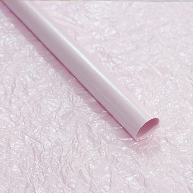Perlmuttfarbenes Schnee-Birnen-Papier zum Einwickeln von Blumensträußen
