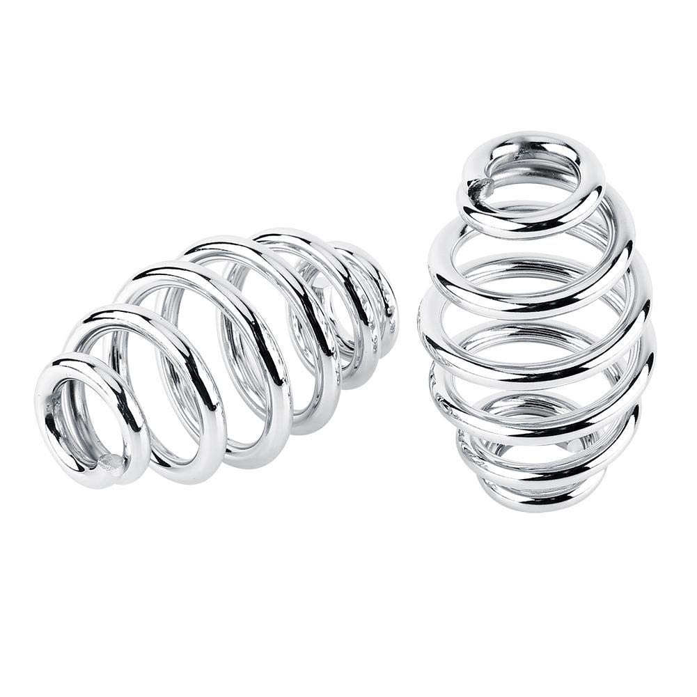 [Set of 2] Motorcycle Seat Spring 3" Steel Solo Seat