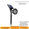 Solar Colorful Outdoor Lawn Spotlight - Automatic Dusk Activation, Ground-Inserted Garden Tree Light