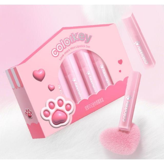 COLORKEY - Мини-набор тинтов для губ QiXi #Mini Lip Tint - 1 Set