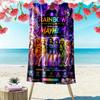 Kpop Demon Hunters Beach Towel Suitable for Various Scenarios Such As Kitchen, Bathroom and Beach Swimming
