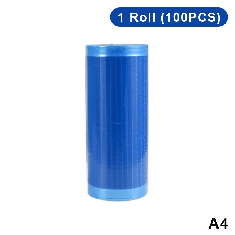 Disposable Protective Film Toilet Seat Covers Waterproof Easy Tearing Suitable For Dental, Bathroom, And El Applications