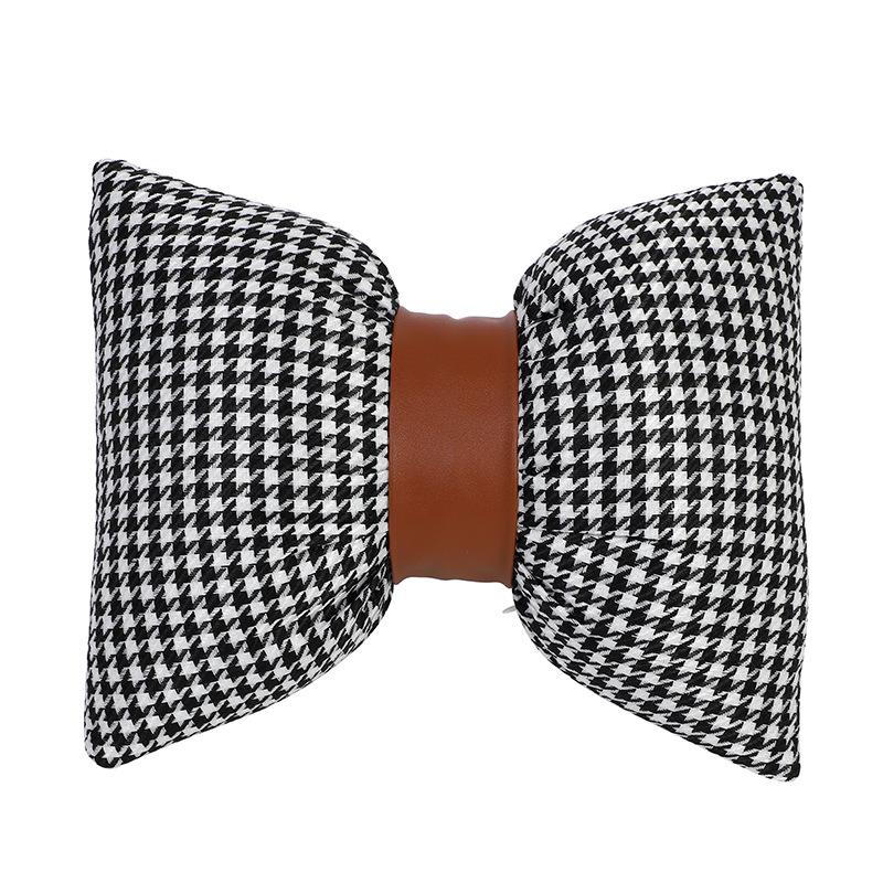 Four Seasons Simple Car Comfortable Cushion Summer Cool Breathable Universal Car Interior Waist Pillow Home Interior Decoration