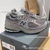 NB2002RA Original Grey Retro Casual Sports Shoes for Men and Women - Breathable American-style Dad Sneakers.