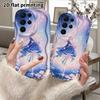 Phone Case: 2D Flat Samsung Galaxy A34 A35 M05 M06 S20 S22 S21 FE Plus 5G Protective Case, Couple Style, Music Girl, Christmas and Halloween Gifts