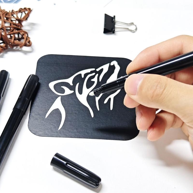 2 Stück unsichtbare Tintenstifte mit LED-Licht-Schlüsselanhänger – ideal als Geburtstags- oder Weihnachtsgeschenk, für geheime Botschaften für Kinder