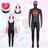 2023 Spider-man Miles Gwen Cosplay Costume Women's Spider-man Jumpsuit Milk Silk Fabric