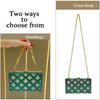 2026 Fashion Designer Women's Diamond Embedded Evening Box Bag Luxury Wedding Bride Handbag High End Party Dress Crossbody Bag