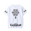 Genshin Impact T Shirt for Men Women Summer Clothing Fitness O Neck Anime Man T-shirt for Male Oversized Men T-shirts Tops