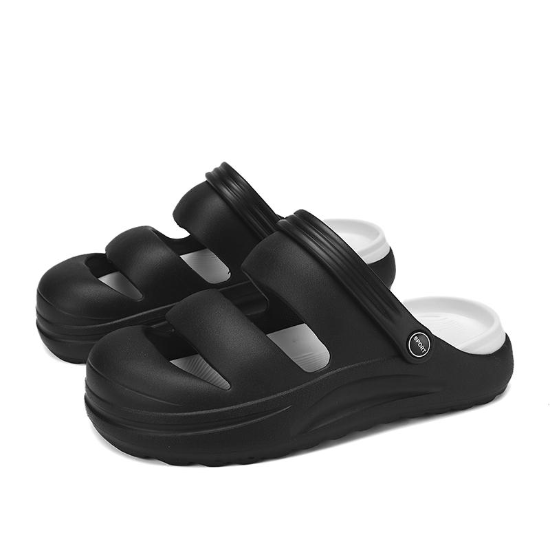 Light Men's Women Slippers Garden Summer Chef Casual Shoes for Men Outdoor Wading Beach Sandals Kitchen Antiskid Sports Platform