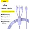 Baseus Flash Series 2 100W 3-in-1 Fast Charging Data Cable