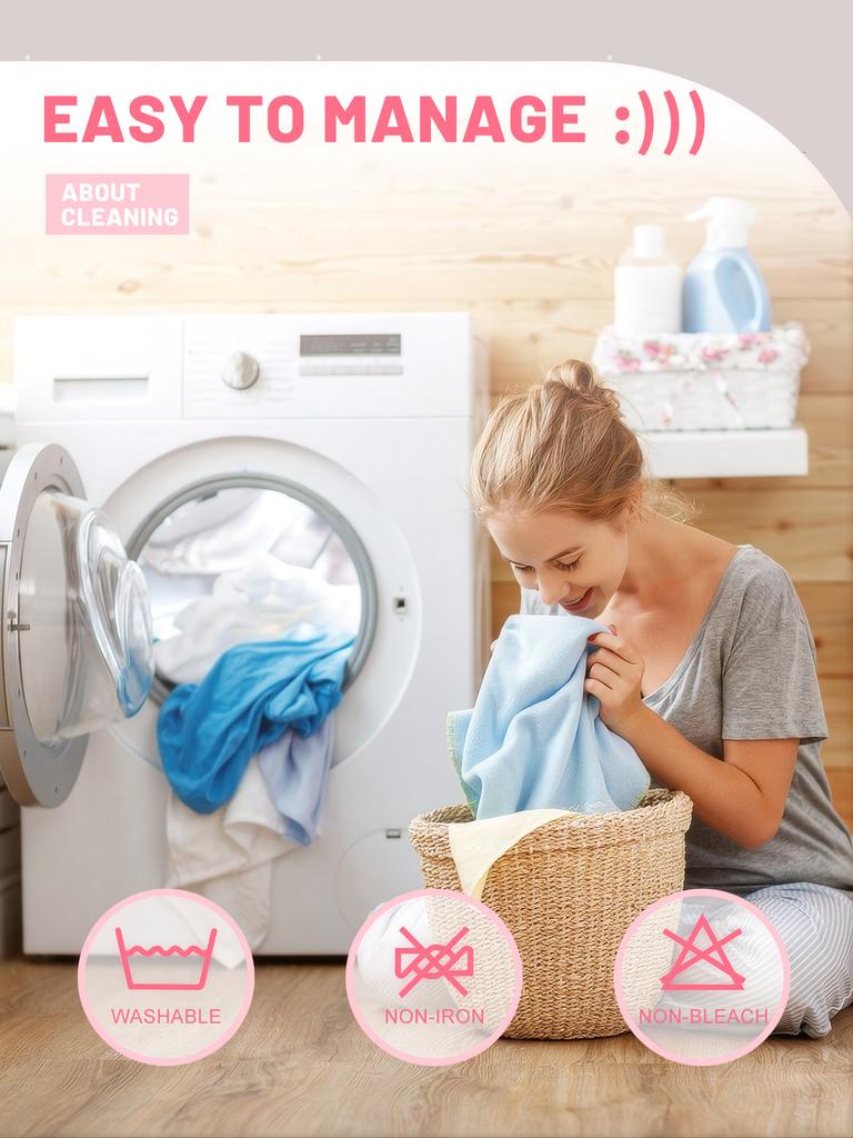 1 Simple Modern Plant Flower Printed Matte Fitted Sheet, Bedroom Printed Bed Cover, Bedding (Excluding Pillowcases)