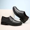 High Quality Genuine Cow Leather Men Dress Shoes Hidden Heel Elevator Shoes 4.5CM Height Increased Shoes For Men Wedding