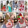 Fashion Girl Merry Christmas For OPPO Realme C33 C55 C35 C31 C30 C21Y C25 C11 C15 GT Neo 5 3T 2T 8 9 10 11 Pro Plus Case