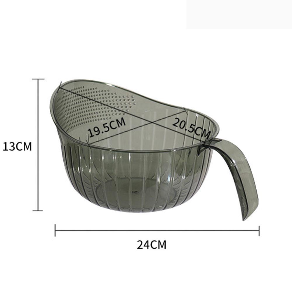 Household Fruit Washing Basket Multifunctional Food Washing Strainer Kitchen Accessories