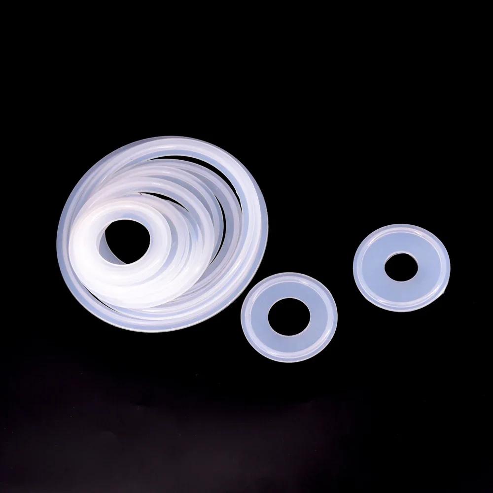 5 STUKS 1/2" 3/4" 1" 1,5" 2" 2,5" 3" 3,5" 4" Tri Clamp Sanitaire Siliconen Afdichtingsring Strip Homebrew Diopter Ferrule Bier