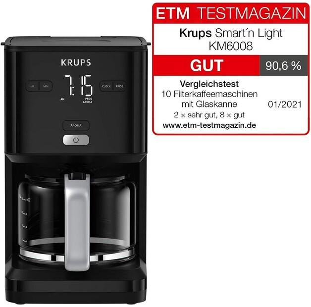Кофеварка Krups KM 6008 Smart'n light (KM600810)