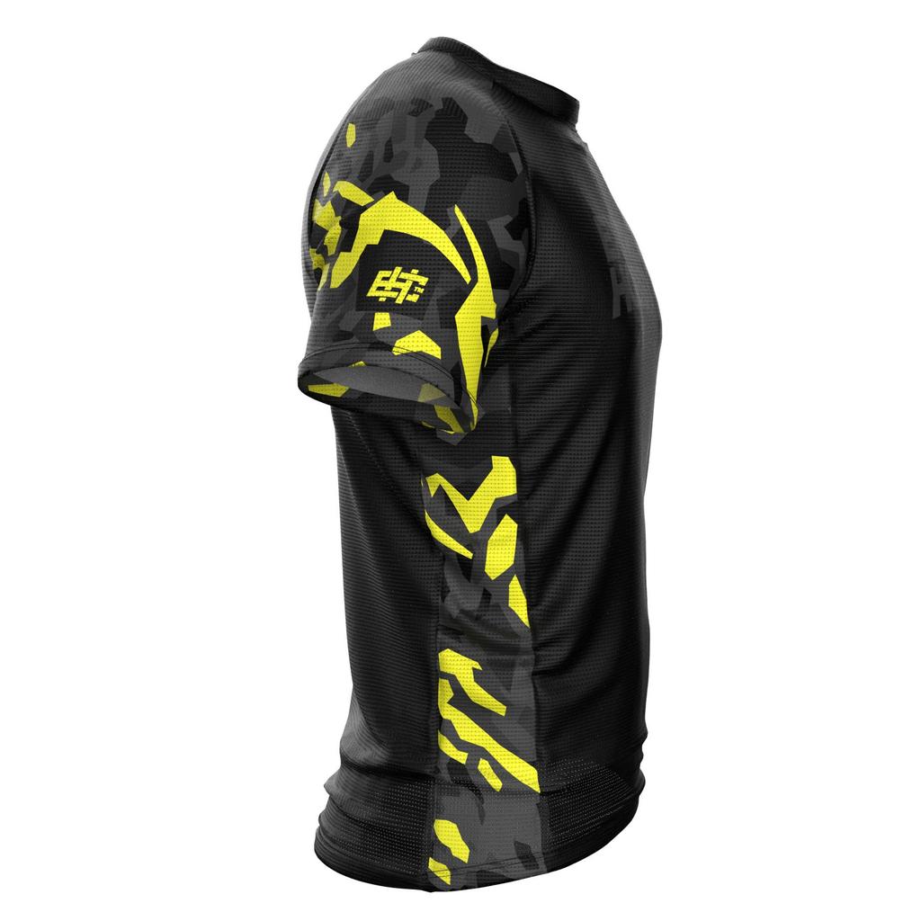 Extreme Hobby Black Panther Technical T-Shirt Black and Yellow XL