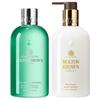 Molton Brown Wild Mint & Lavender Shower Gel & Desert Rose Body Lotion Set