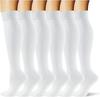 Unisex 6 Paar Kompressionssocken-Set zum Laufen & Radfahren