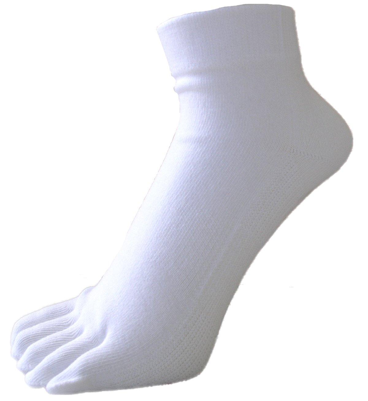 

Gutsman Боевой комплект из 2 пар для боевых искусств Размер Белые носки с пятью пальцами, (MA335), Прочные, Нескользящие, Тренировочные, M, 25-27см, белый