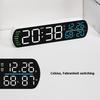 5512 LED Digital Alarm Clock Multi Function Time Temperature Date Display Electronic Clock