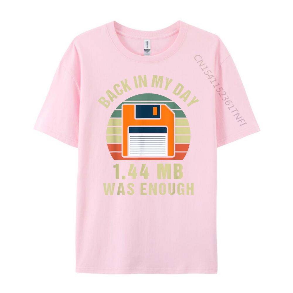 Floppy Disk Design For Computer Scientist Mens Shirts Graphic Tee Sale Tops T Shirt