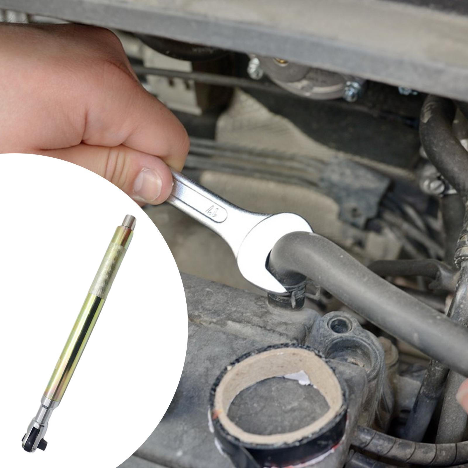 

1/2 Offset Extension Wrench for Narrow Space Ergonomic Long Portable Ratchet Extend Rod style A