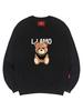Ellamo Smile Teddy Bear Sweatshirt Unisex Plus Size S~4Xl (Type B)