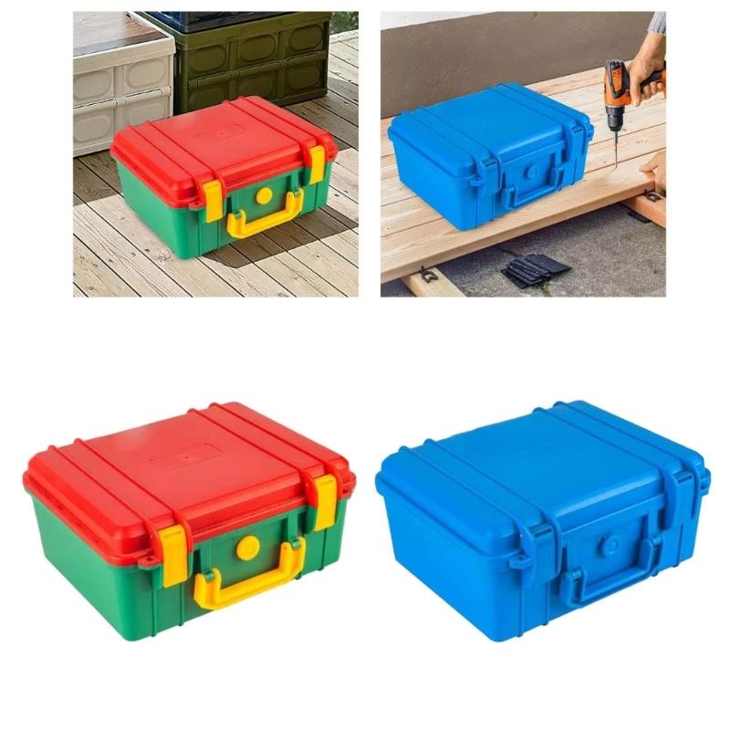 PP Material Tool Organizer Storage Container Waterproof Dustproof Construction For Workshop Garage Construction Site Use
