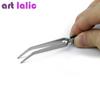 1pc Nail Art Tweezers Clip Rhinestones Picker Nail Tips Sculpture Tweezers Multi-Functions Manicure Tool