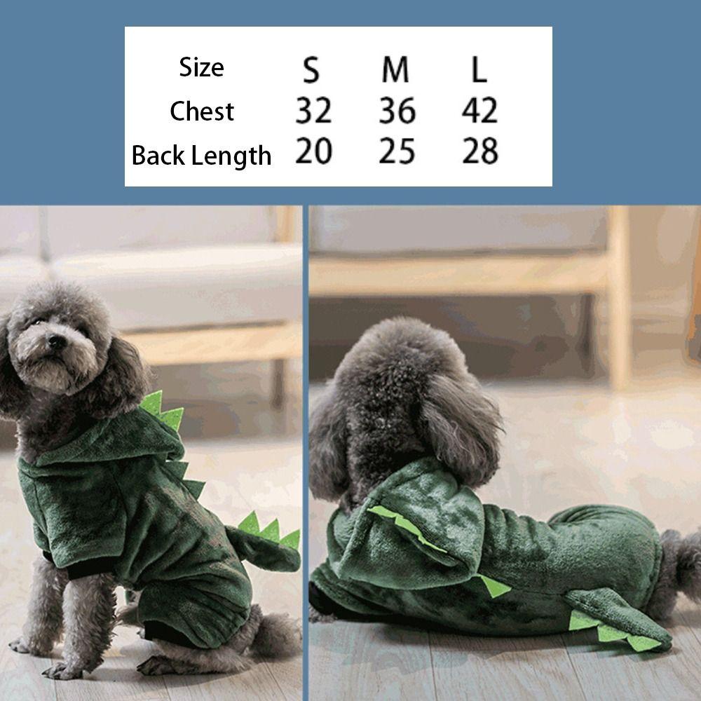 Pet Clothing Dog Clothes Warm Fleece Puppy Cat Costume Cute Pet Dogs Hoodie