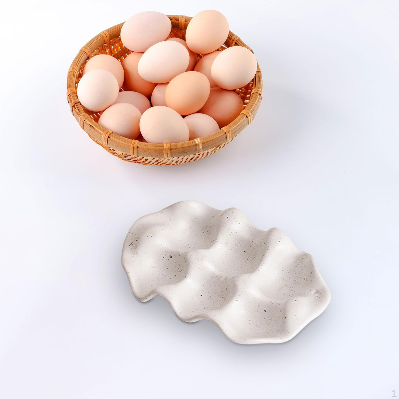 Ceramic Egg Container Modern Design Kitchen Accessories